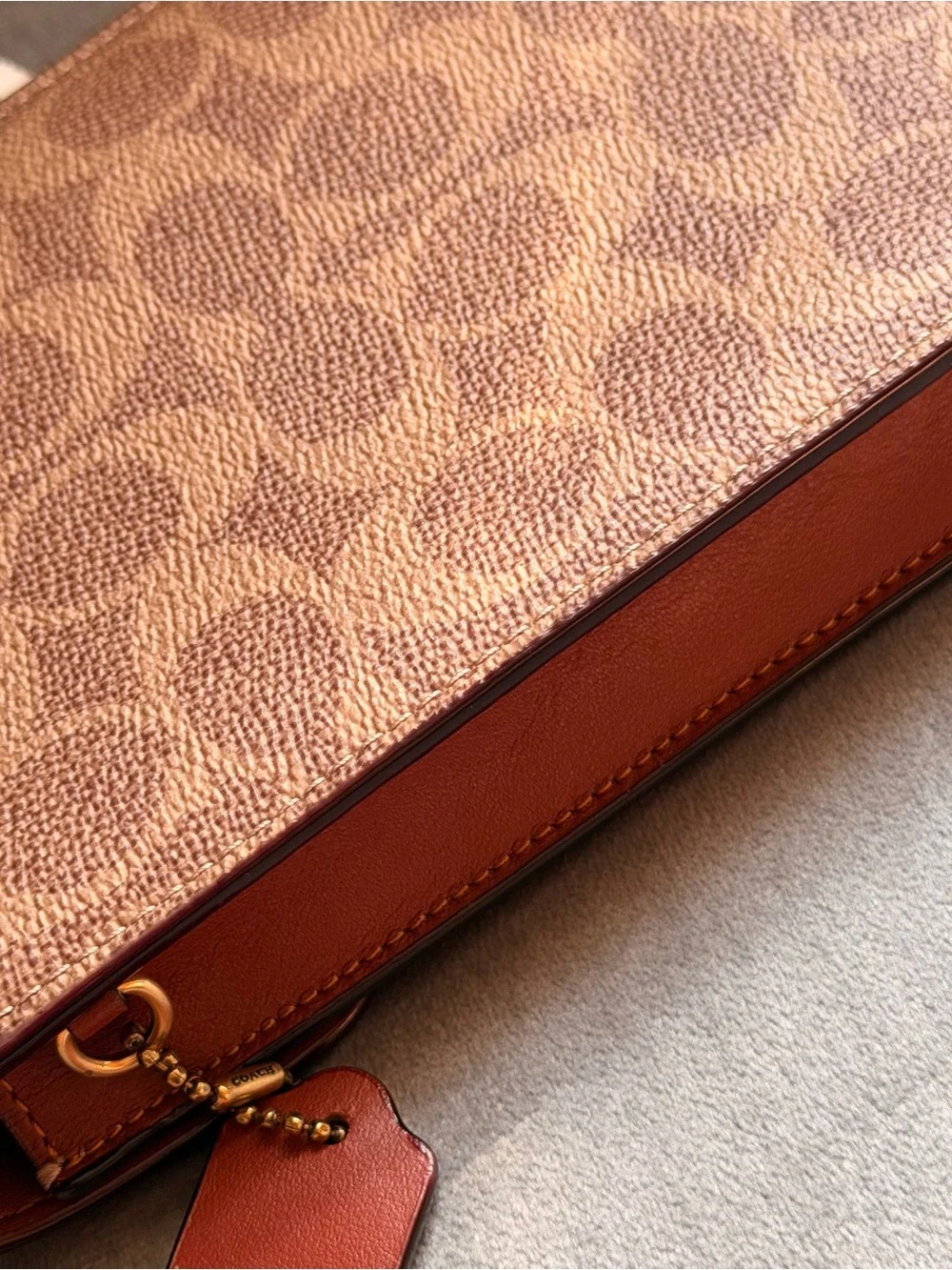 Coach phone purse